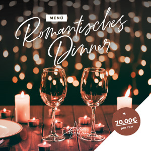 Menü Romantisches Dinner Events Hotel an der Oper Chemnitz